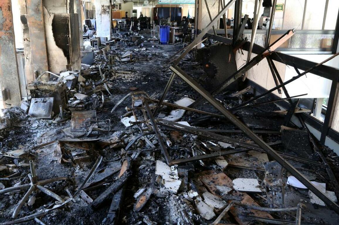 Mideast in Pictures: Aftermath of Israeli strike on Iran's state broadcaster