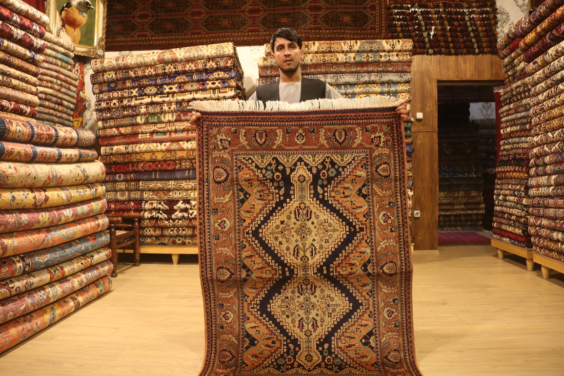 AFGHANISTAN-KABUL-CARPET EXPORT