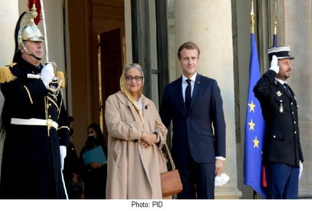 Bangladesh premier to discuss bilateral issues with French counterpart