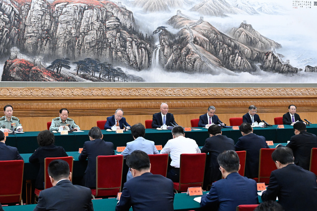 CHINA-BEIJING-CAI QI-V-DAY COMMEMORATIONS-SUMMARY MEETING (CN)