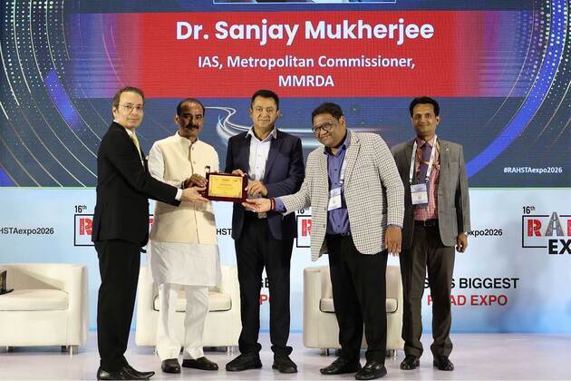 Road Minister Ajay Tamta presents RAHSTA Awards to MMRDA, BRO, Haryana PWD