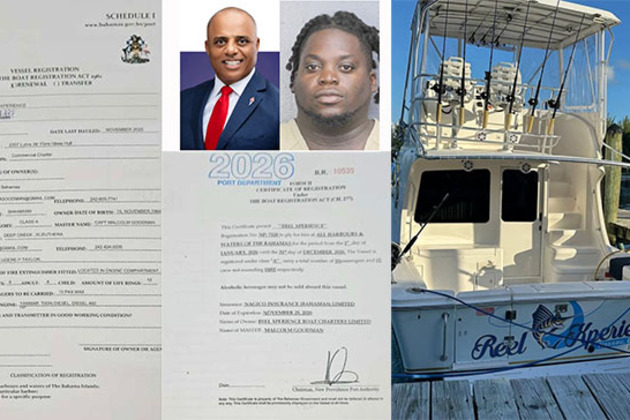 Marvin Dames back in the US  perhaps to get his loaded Cocaine Boat back from the Americans&quest;!