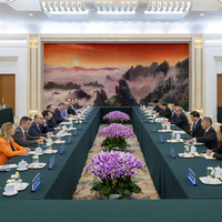 CHINA-BEIJING-LI HONGZHONG-EUROPEAN PARLIAMENT DELEGATION-MEETING (CN)