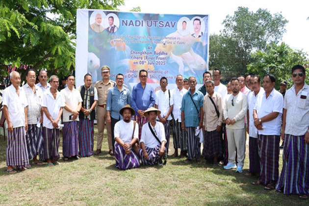 Arunachal Pradesh Deputy CM launches Nadi Utsav 2025 in Namsai, releases 30,000 fingerlings to conserve aquatic life
