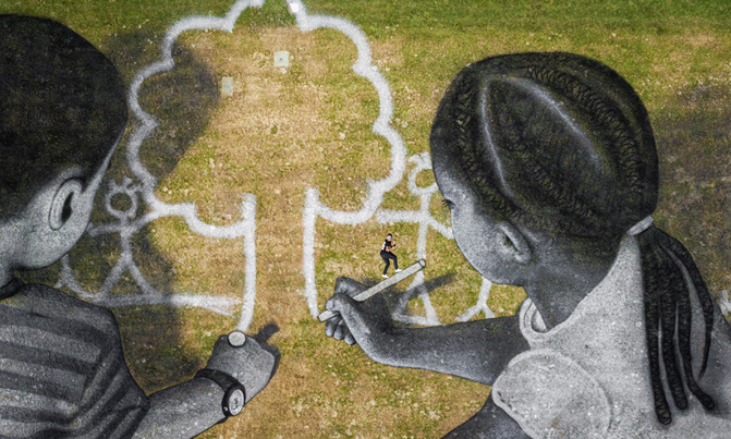 LARGE ART | 'World in Progress' LARGE ART | 'World in Progress'