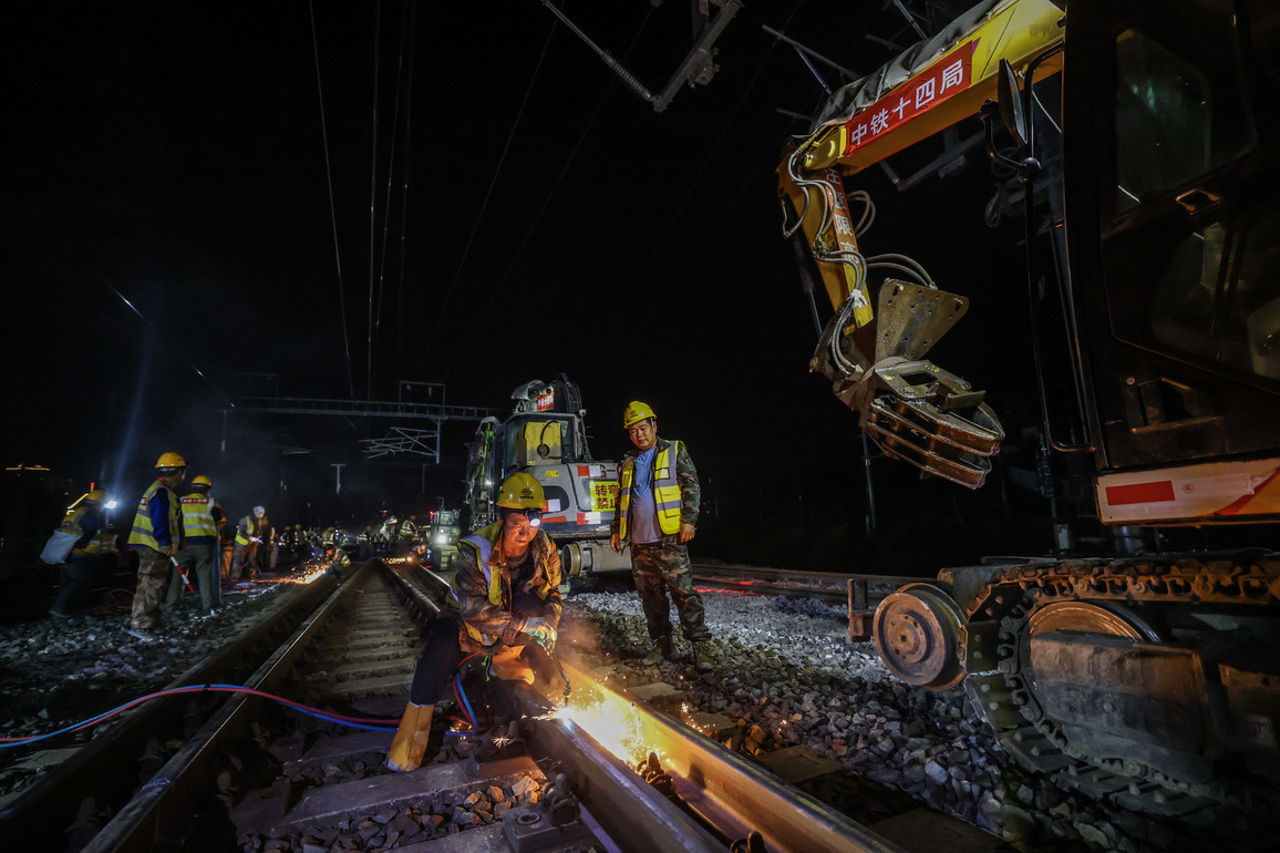CHINA-ZHEJIANG-WENLING-RAILWAY STATION-YARD-RECONSTRUCTION (CN)