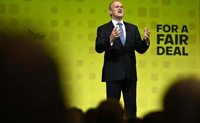 Ed Davey, Liberal Democrat leader: "British farmers are the best in the business, but Conservative neglect has left too many farmers on their knees."