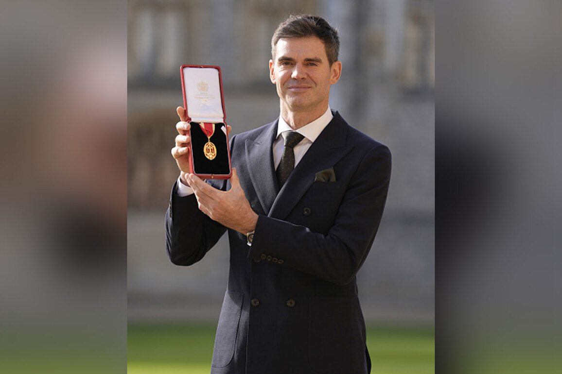 James Anderson receives knighthood, joins elite club of English cricket icons