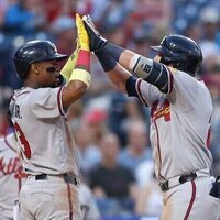 Braves blank Phillies as Austin Riley blasts two homers