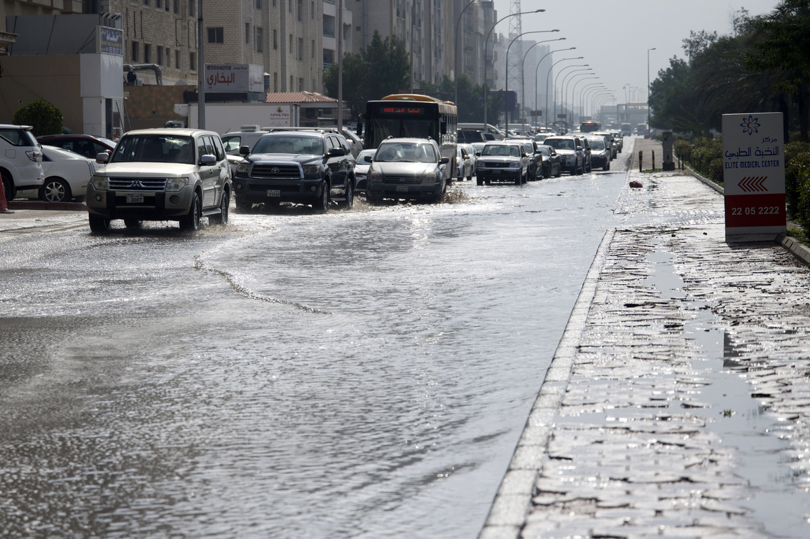KUWAIT-WEATHER-HEAVY RAIN