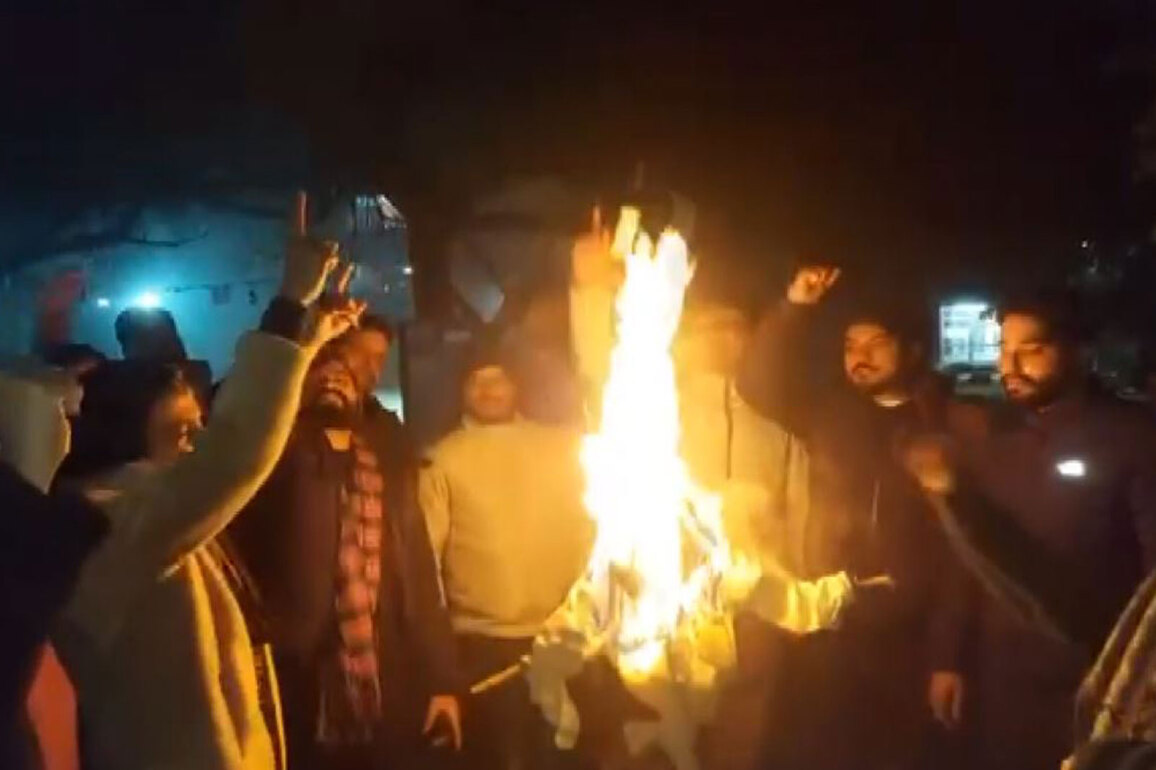 ABVP protests at JNU campus over slogans against PM Modi, Amit Shah