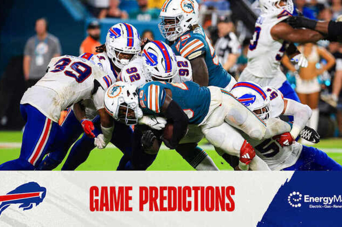 Buffalo Bills at Miami Dolphins Game Predictions | Week 10