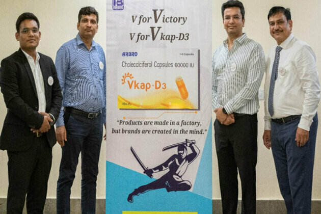 Arbro Pharmaceuticals launches Vkap-D3 for the treatment of Vitamin- D Deficiency in India