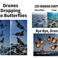 "Dropping like butterflies": Trump's Truth Social feed blurs lines with AI war imagery, LIV Golf highlights