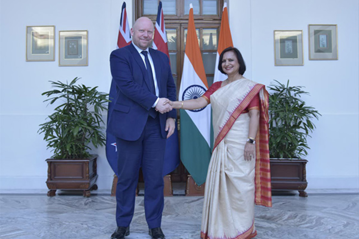 India-New Zealand hold wide-ranging discussions on defence, trade during Foreign Office Consultations