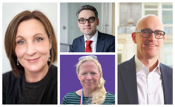 L-R: Helen Sparke, Chris Widdison, Jenny Davie and Chris Hogg