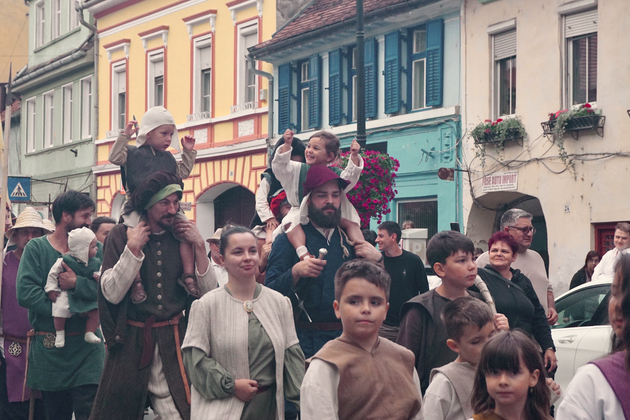 ROMANIA-SIGHISOARA-MEDIEVAL FESTIVAL