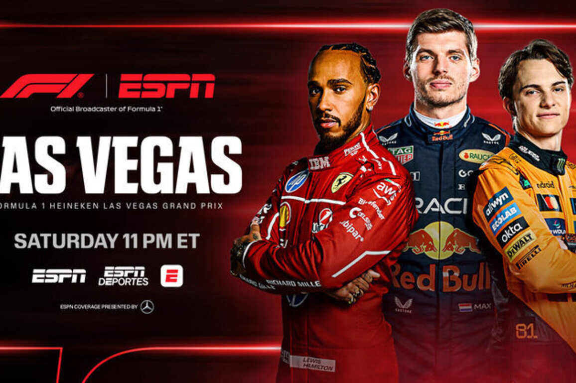 Formula 1 returns to America: Las Vegas Grand Prix live on ESPN networks