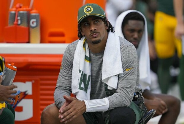 Packers 'encouraged' but QB Jordan Love questionable for Sunday