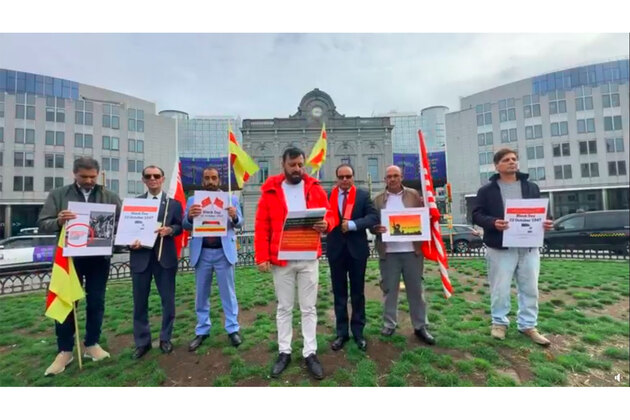 Pakistan's 1947 invasion branded a "day of betrayal" as Kashmiris rally outside European Parliament