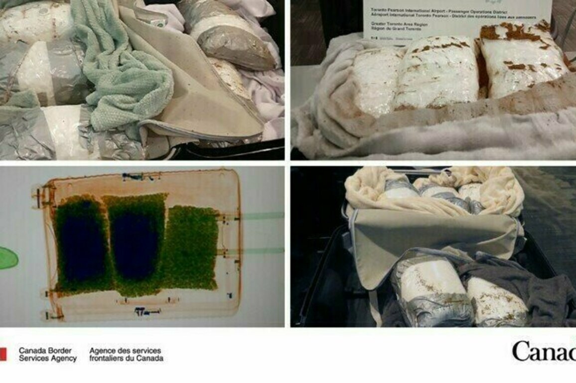 CBSA stops the smuggling of $4.6M worth of Ketamine into Canada leading to criminal charges by the RCMP