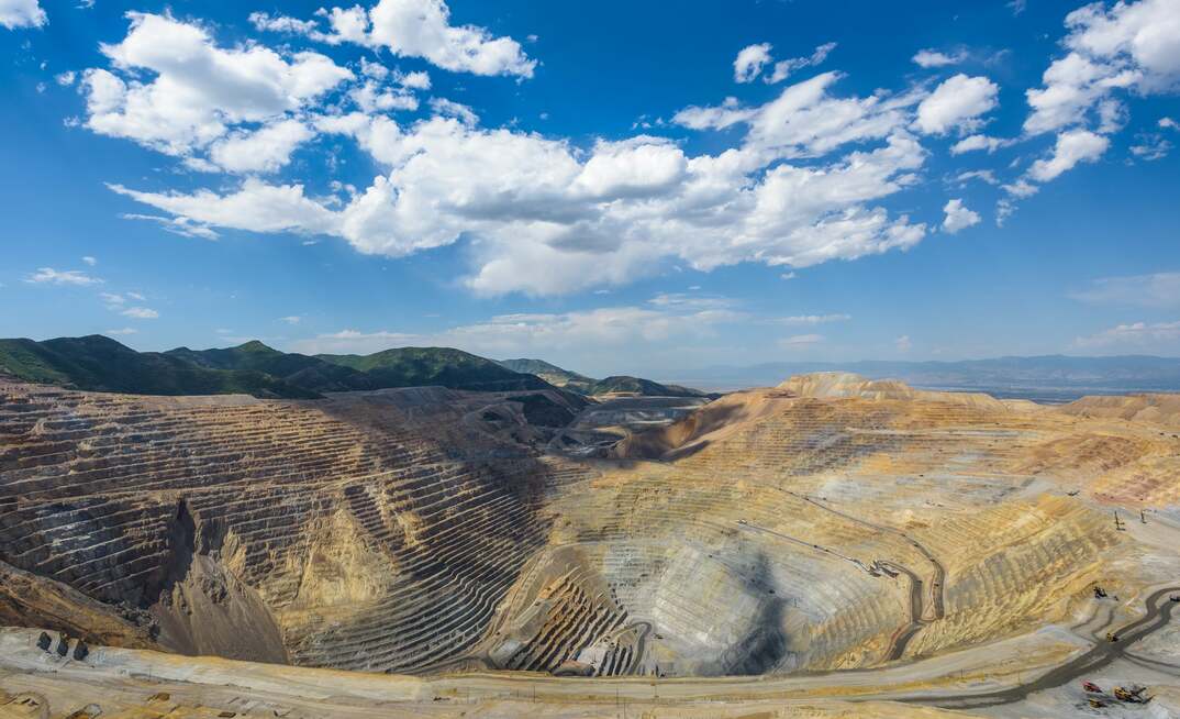 The Kennecott operation in Utah.