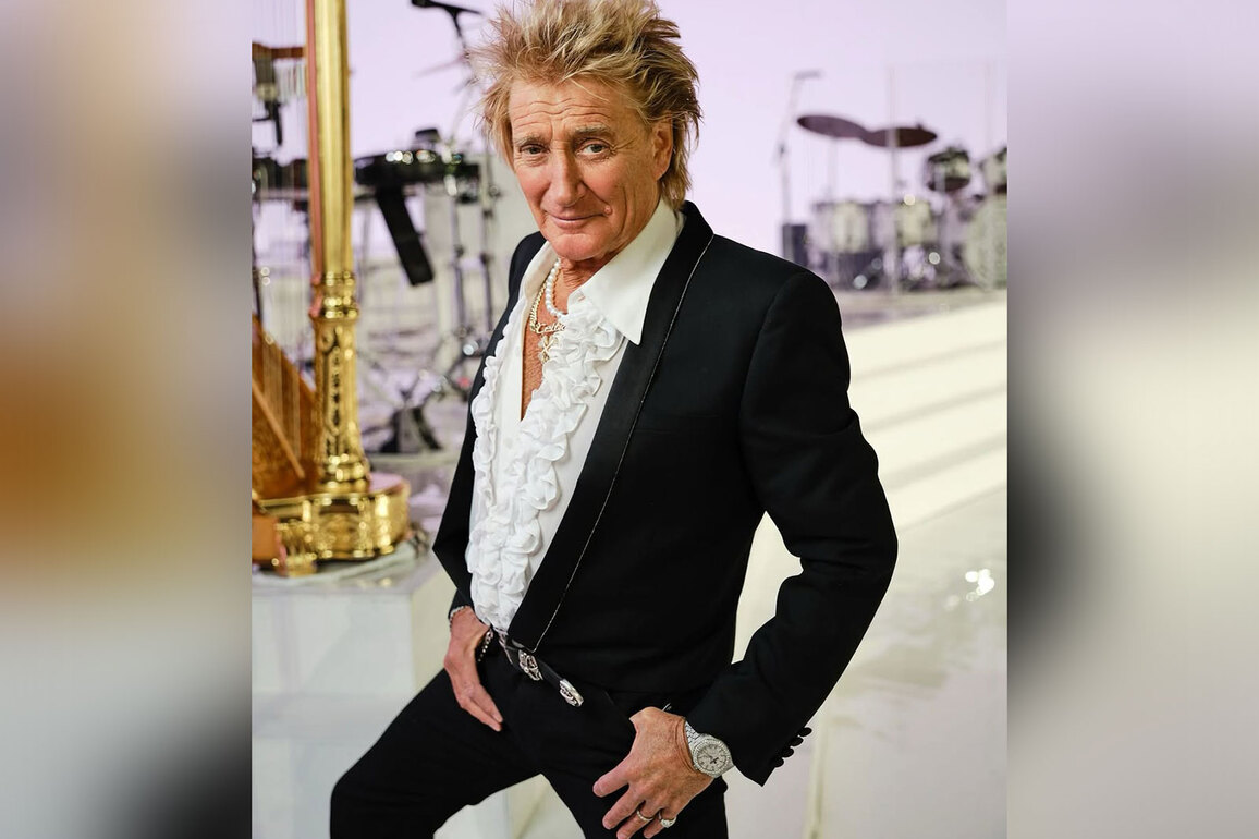 Rod Stewart admits he is "happy" with his "achievements thus far"
