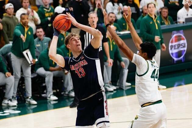 Jaden Bradley, Brayden Burries boost No. 2 Arizona past Baylor