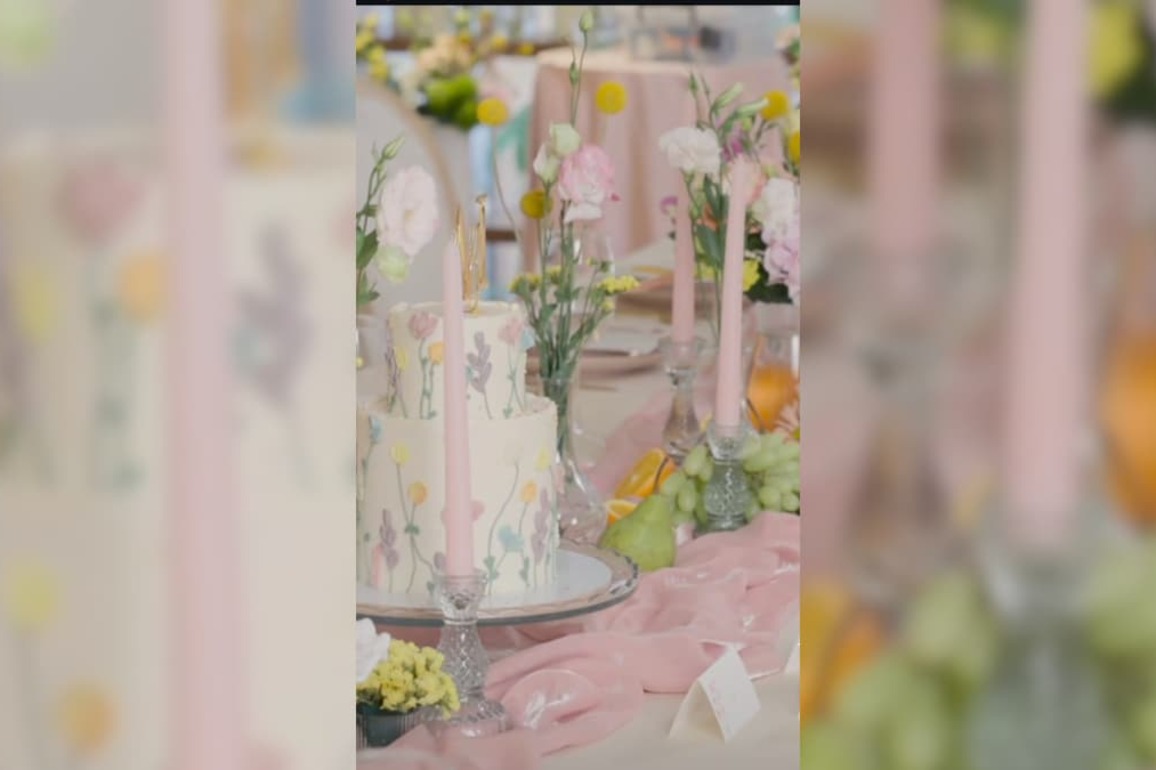 Inside Alanna Pandays Floral And Fruit Themed Anniversary Brunch  Food