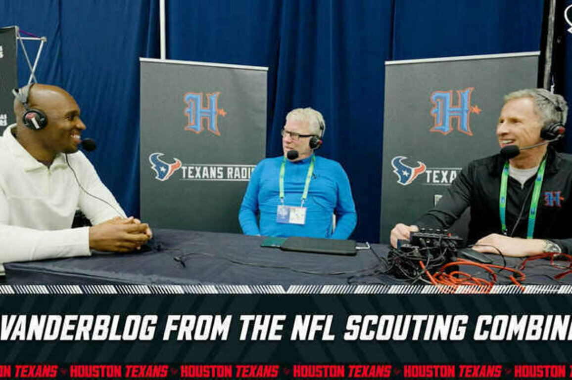 VanderBlog from the NFL Scouting Combine