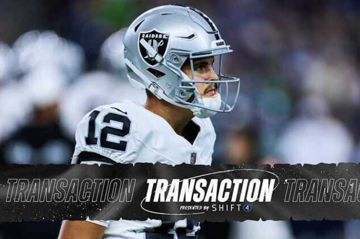 Raiders designate QB Aidan O'Connell for return from injured reserve