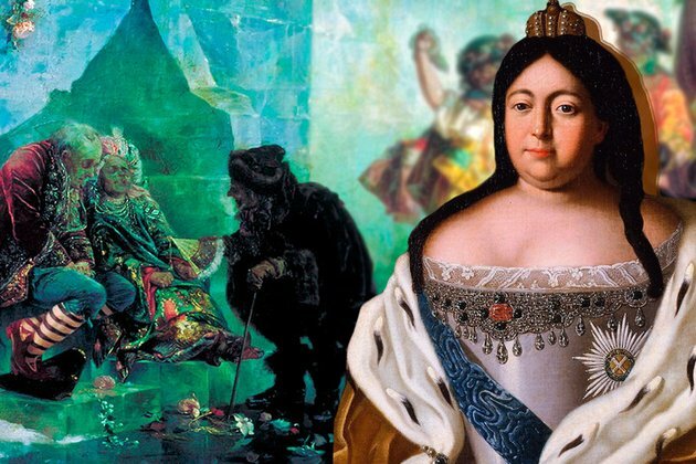 The czarina who locked her fool inside a palace made of ice