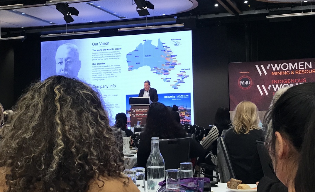 Komatsu's Glenn Swift