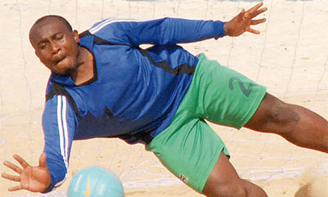 Sserungoji is the focus as beach soccer kicksoff Sserungoji is the focus as beach soccer kicksoff