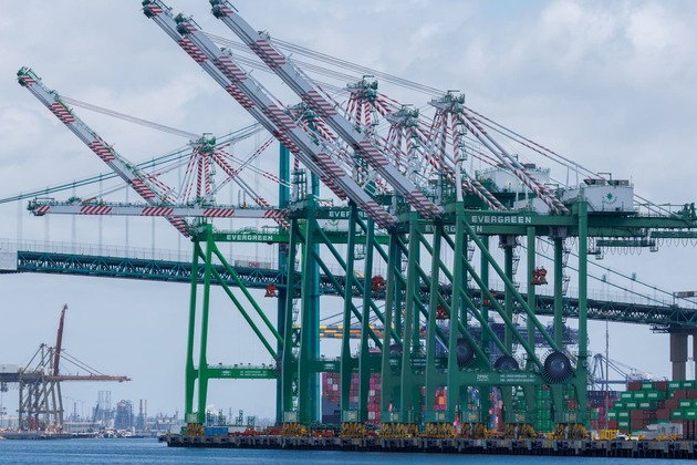 Trade deficit fell by a record amount in April as demand dropped for imports