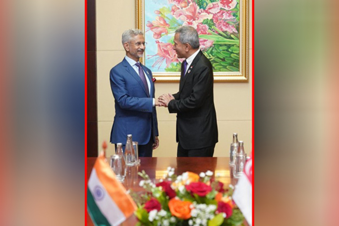 EAM Jaishankar congratulates Singapore on 60th National Day, says "cherish enduring friendship"