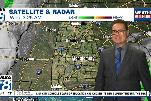 Rain and thundershowers are likely today - WAKA 8