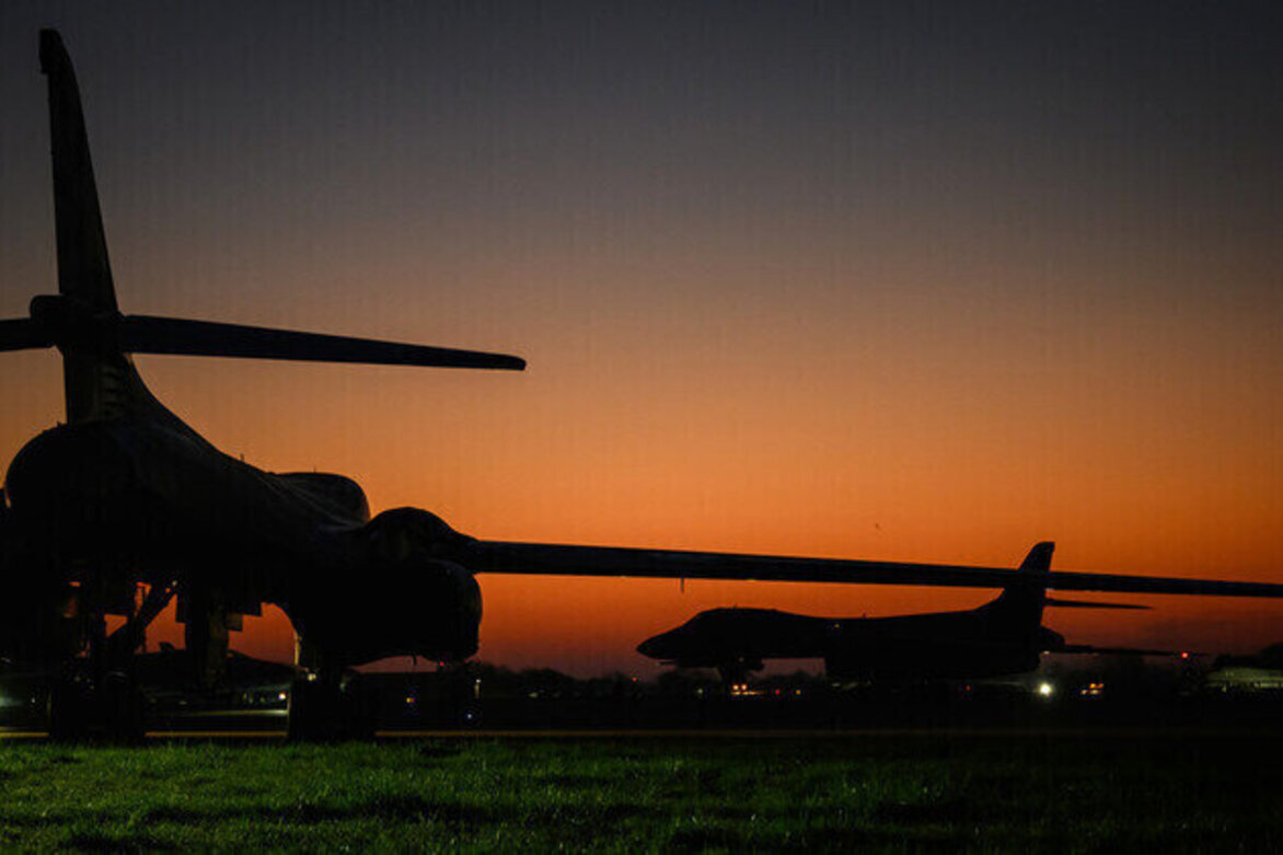 Major fire erupts at UK base used for US bombers 