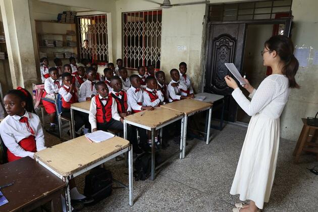 (Hello Africa) Chinese language finds growing enthusiasm in Ghanaian classrooms