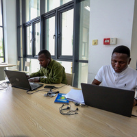 TANZANIA-DAR ES SALAAM-UNIVERSITY-CHINESE-BUILT LIBRARY