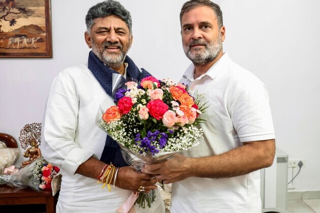 Gandhi family's trust and guidance defined my political career: DK Shivakumar