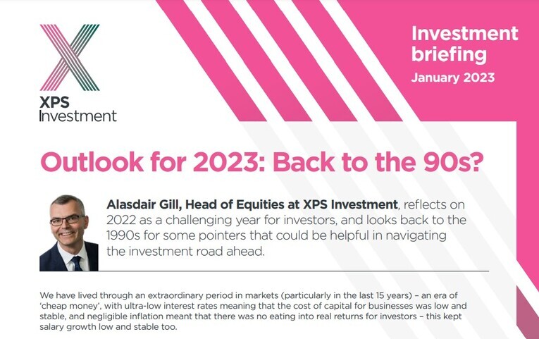 The outlook for pension scheme investment in 2023