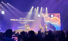 Mark Zeptner receives the Digger Award on behalf of Ramelius Resources