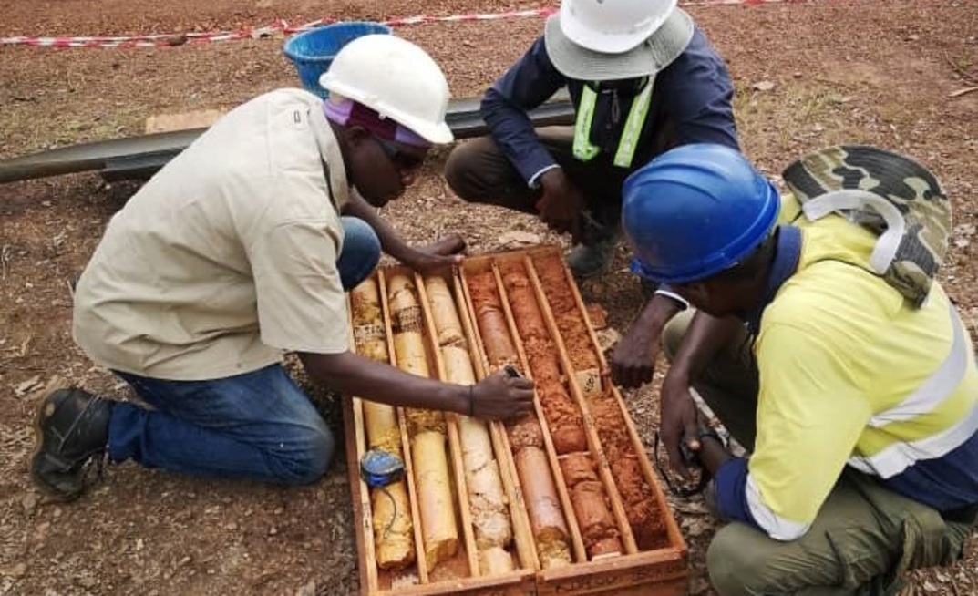 Checking core at Kada