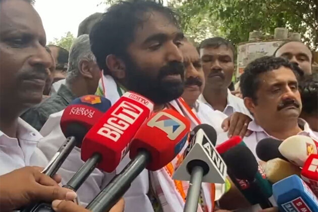 Chandy Oommen files nomination from Puthuppally ahead of Kerala polls