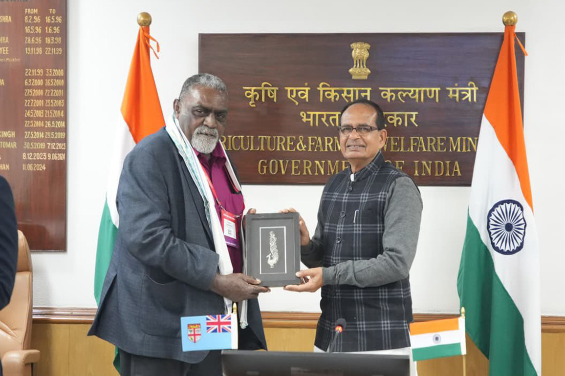 Union Agriculture Minister Shivraj Singh Chouhan holds bilateral meeting with Fijian counterpart to deepen India-Fiji cooperation in the agriculture sector