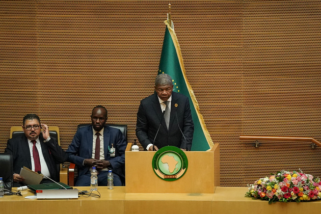 ETHIOPIA-ADDIS ABABA-AU-ANGOLAN PRESIDENT-ROTATING AU CHAIRMANSHIP