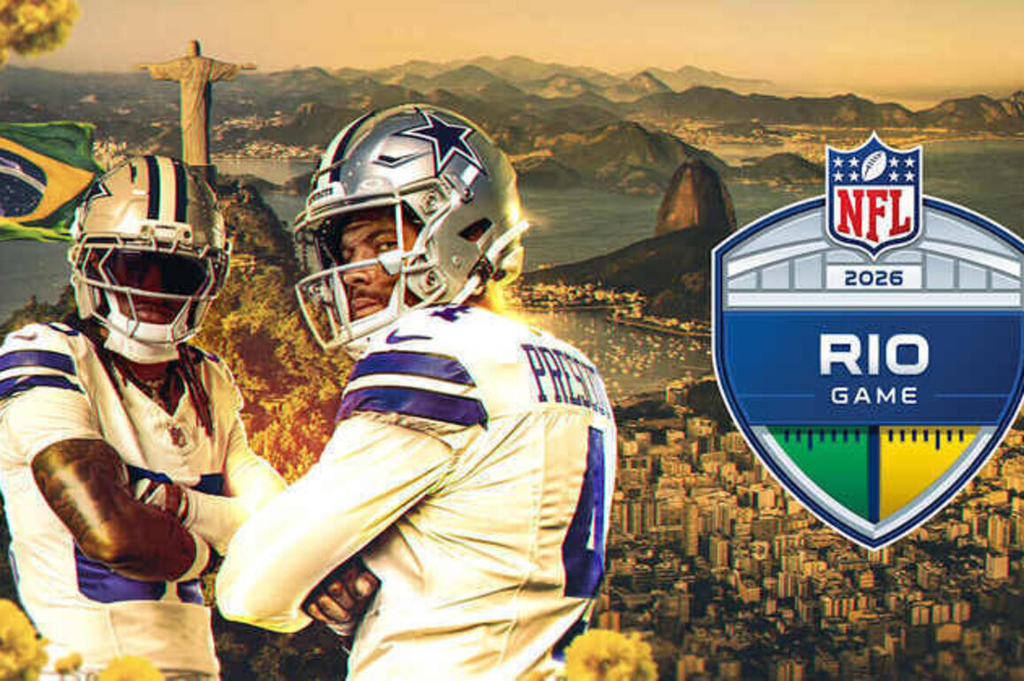 Cowboys to play 2026 regular-season game in Brazil