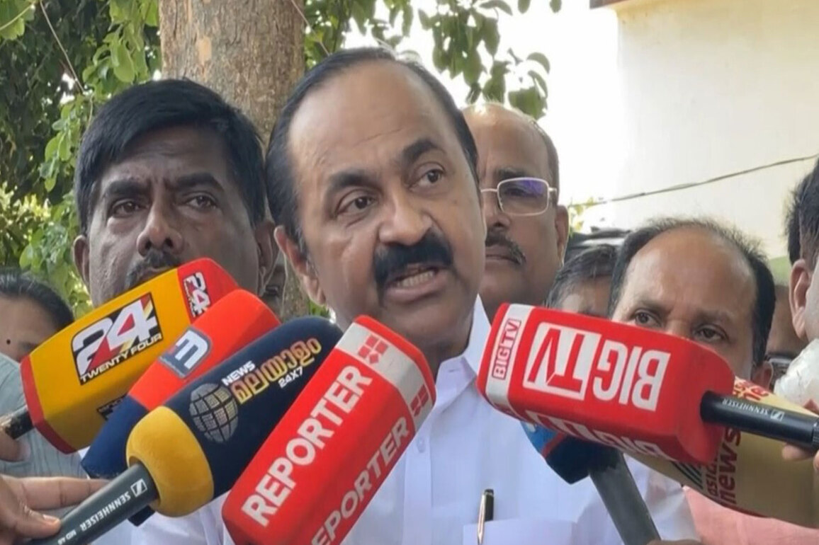 "Govt providing full protection to accused:" Kerala LoP VD Satheeshan slams LDF on Sabarimala gold theft case