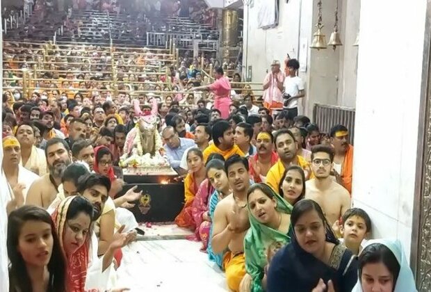 Festival of Rang Panchami celebrated at Ujjain's Shree Mahakaleshwar temple